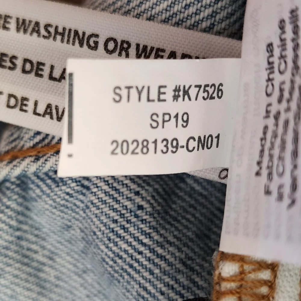 Madewell Jeans Women's 33 Blue The Curvy Perfect Vintage Jean NEW - Picture 14 of 14